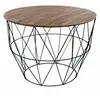 Image de Atmosphera - Table Basse Atomic Noir H56cm Créateur D'Intérieur
