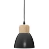 Image de Plafond Noir ø15x19cm (diamètre / Hauteur) Ampoule E14 Non Inclus