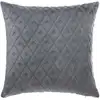 Image de Atmosphera - Coussin Losanges Flanelle Gris Ardoise 40x40cm Créateur D'Intérieur