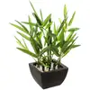 Image de Bambou Artificiel En Céramique Avec Pot De 26 Cm - Décoration D'Intérieur Atmosphera Créateur D'Intérieur