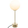 Image de Dris Gold Lampe de chevet avec abat-jour en verre