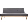 Image de Atmosphera - Canapé Convertible Dohan 3 Places Gris Ardoise Créateur D'Intérieur