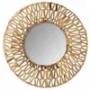 Image de Miroir Tressé - D 47 Cm - Beige - Livraison Gratuite
