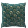 Image de Atmosphera - Housse De Coussin Vert Cèdre 40x40cm Créateur D'Intérieur