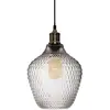 Image de Suspension En Verre Fumé 'omaha' - Lampe Suspendue Design Diamètre 22 Cm Atmosphera Créateur D'Intérieur
