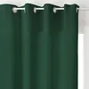 Image de Atmosphera   Rideau Occultant 140x260 Cm En Velours 100% Polyester   8  illets Argent   Effet Brossé Et Labellisé Oeko-tex   Coloris Vert