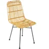 Image de Atmosphera - Chaise Kubu Rotin Métal Créateur D'Intérieur