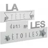 Image de Atmosphera - Cintre Mural Enfant, 48 X 34 Cm, Gris