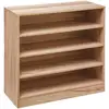 Image de 5five Simply Smart - Chaussures De Rangement En Bois Naturel Pour 12 Paires   Organisateur De Chaussures Élégant X13, Finition Effet Bois Naturel, Marque 5five