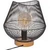 Image de Lampe De Table Noire E27 Col. 'jena' 28x26cm