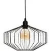 Image de Atmosphera - Suspension À Fil Azur En Métal Noir De 31 Cm De Diamètre   Design Élégant Par Créateur D'Intérieur