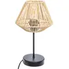 Image de Atmosphera | Lampe de Table Classique - Jily - 150 cm - Naturel - Design Boho Minimaliste - Style Eko