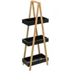 Image de 5five Simply Smart - Etagère 3 Niveaux Natureo En Acacia Noir Five