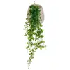 Image de Lierre artificiel en pot suspendu, 58 cm