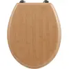 Image de Siège de toilette MDF, effet bambou, universel