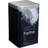 Image de Récipient à farine, 1 kg, métal, noir