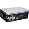 Image de Récipient pour sucre en morceaux, 1 kg, métal, noir