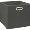Image de Boîte Organisatrice Couleur Gris Foncé Pour étagère 31x31cm