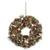 Image de Ac-deco - Couronne De Noël Avec Pommes De Pin Et Autres Déco D 34 Cm - Feeric Christmas