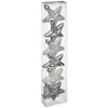 Image de Fééric Lights And Christmas - Déco De Sapin Lot De 6 Étoiles D 6 Cm - Blanc Et Argent - Feeric Christmas