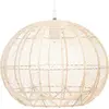 Image de Suspension au-dessus de la table KITA, rotin, O 38 cm