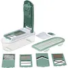 Image de 5 Five Simply Smart Multi-hachoir 10 pcs. coupe-fruits et légumes, plastique, acier inoxydable, 128790
