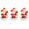 Image de Fééric Lights And Christmas - Bougies Chauffe-plat De Noël En Forme De Père Noël, 6 Pièces