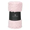 Image de Atmosphera - Plaid À Poil Doux - 180 X 230 Cm - Rose - Livraison Gratuite
