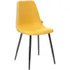 Image de Atmosphera - Lot De 2 Chaises Tyka Jaune Créateur D'Intérieur