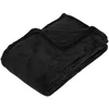 Image de Plaid Microfibre Noir 125x150cm Atmosphera Créateur D'Intérieur