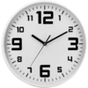 Image de Horloge murale, ronde, noire, diamètre 30 cm
