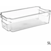 Image de 5five Simply Smart Boîte de rangement pour réfrigérateur Smart Fridge, plastique PET, transparent, 5 L, 135150