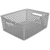 Image de Panier En Plastique 11l Folk Gris - 5five