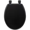 Image de Five - Abattant Wc Colorama Noir En Bois Laqué - 5