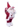 Image de Père Noël Traditionnel En Habit Rouge Et Blanc H 30 Cm - Feeric Christmas
