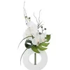 Image de Vase Orchidées Artificielles Blanc Vase Céramique H44cm Atmosphera Créateur D'Intérieur