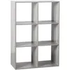 Image de 5five Simply Smart - Tagère 6 Cases Mix N Modul Effet Chêne Gris - 5five