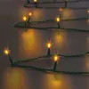 Image de Guirlande Lumineuse Extérieur 50 Led Blanc Chaud Et Froid 5m - Feeric Lights & Christmas