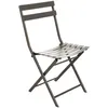 Image de Chaise De Jardin Pliante Greensboro Tonka En Acier Traité Époxy - Hespéride