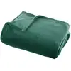 Image de Plaid Uni Vert - Flanel - L 180 X L 130 Cm - Livraison Gratuite