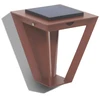 Image de Applique Murale Solaire Extérieure Métro En Aluminium Corten