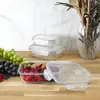 Image de Lot de 3 Plats en Verre - COOK CONCEPT - Hermétiques - Ultra-Résistants - Transparents