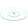 Image de Saveur Et Degustation - Plateau Tournant En Verre 45 Cm