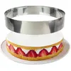 Image de Lot de 3 Cadres Pâtissiers - LILY COOK - Ronds - Argent