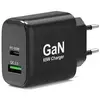 Image de Chargeur secteur Port Designs 902104EU 65W GaN USB-C PD + USB-A QC 3.0 Noir - Neuf
