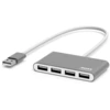 Image de USB A 2.0 to 4 ports USB A 2.0 Hub Gray Port - Neuf