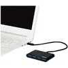 Image de PORT PORT900123 - Hub 4 ports USB C 3.0 vers 4 ports USB A 2.0 Noir