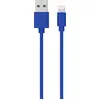Image de WOW WCBLMFI1MBL - Câble USB A Lightning MFI 2,4A 1M bleu