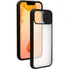Image de Bigben Connected COVSLIDEIP1267B coque de protection pour téléphones portables 17 cm (6.7 ) Housse Noir, Transparent Apple (brand) iPhone 12 Pro Max - Neuf