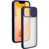 Image de Bigben Connected COVSLIDEIP1261BL coque de protection pour téléphones portables Bleu iPhone 12 / 12 Pro - Neuf